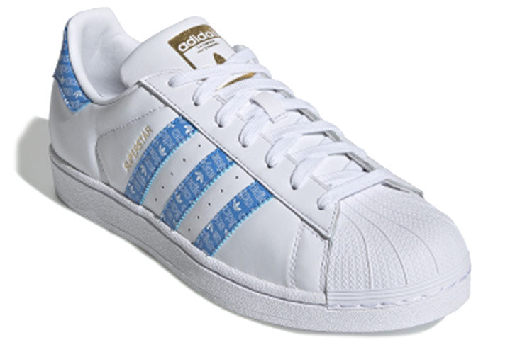 adidas Superstar 'Real Blue Logo Print' EG2916