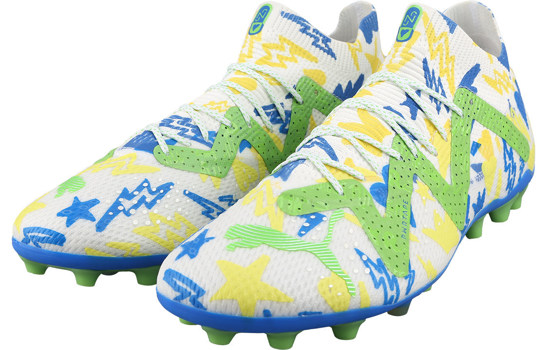 PUMA Future Ultimate x Neymar MG 'White Blue Green Lemon Meringue' 107616-01