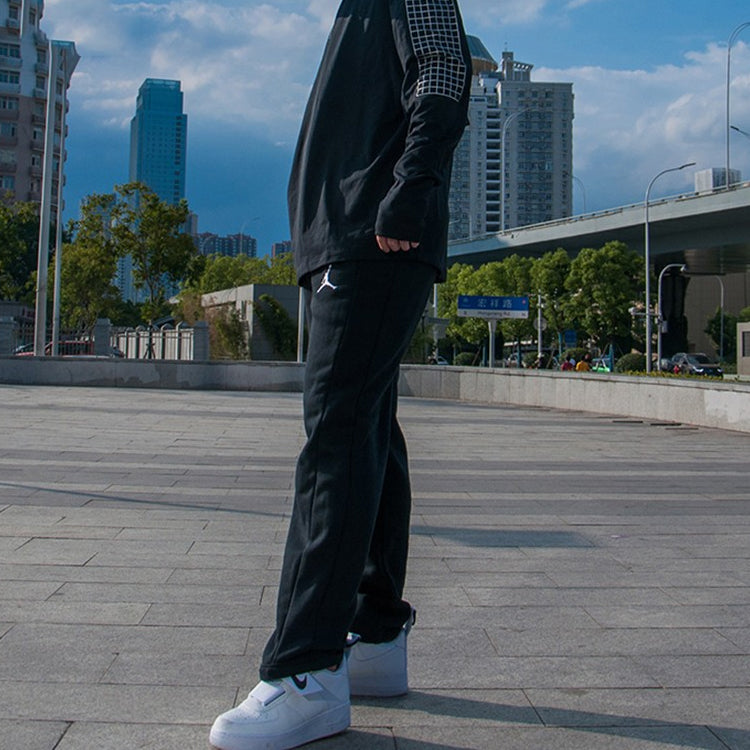 Air Jordan MENS Knit Casual Sports Pants Black BQ9237-010
