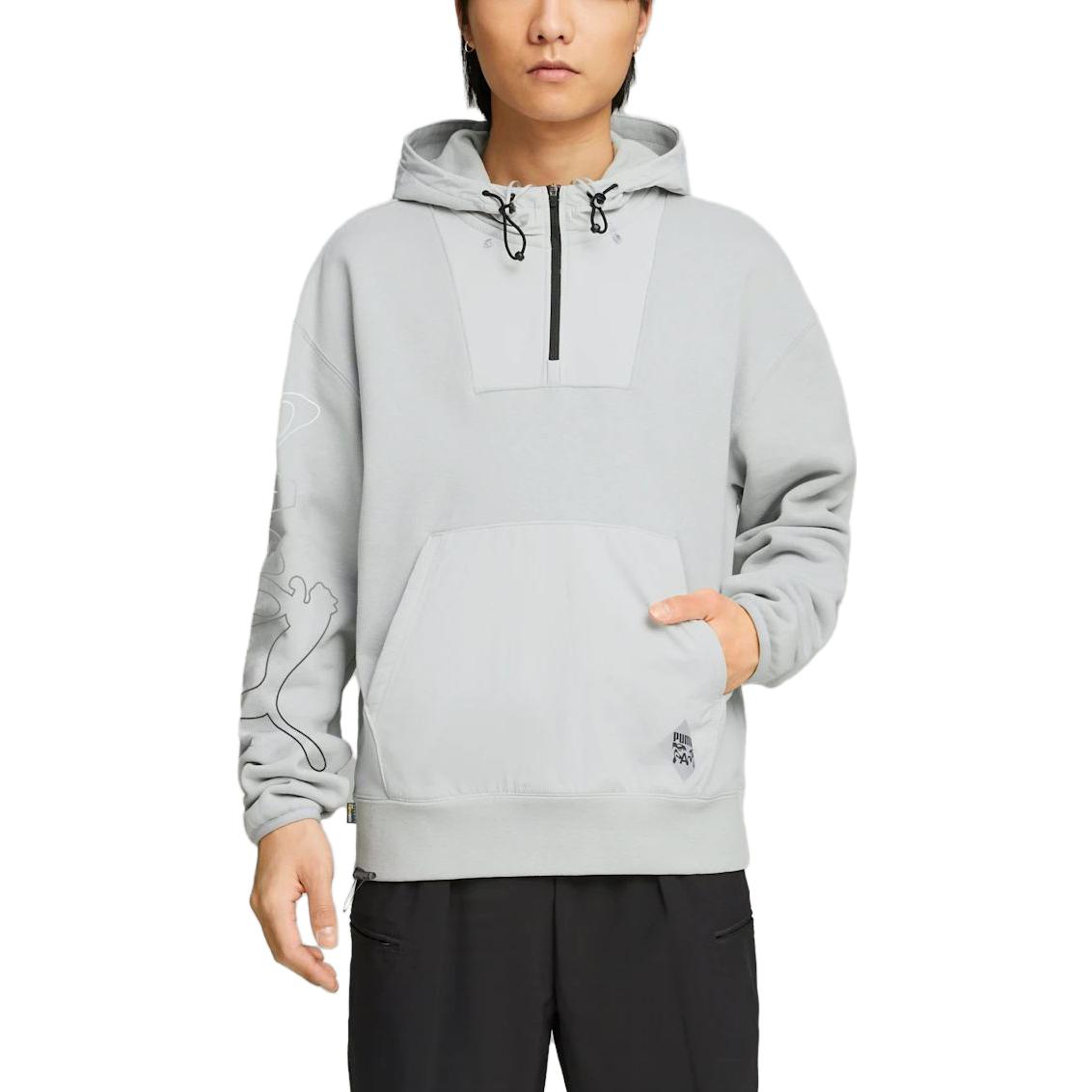 PUMA X Perks And Mini Hoodie 'Grey' 538812-10