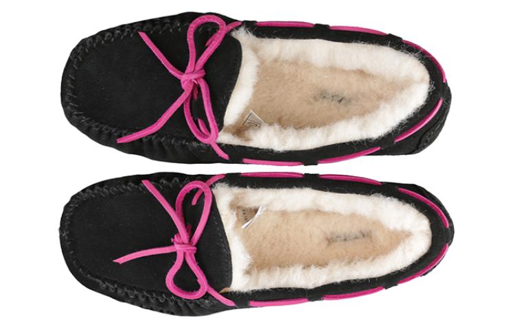 (WMNS) UGG Dakota Moccasin 'Black Raven' 5296K-RAVN