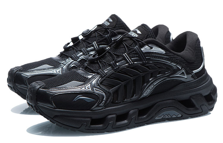 Li-Ning Scenery Low 'Black Silver' AGLR079-2