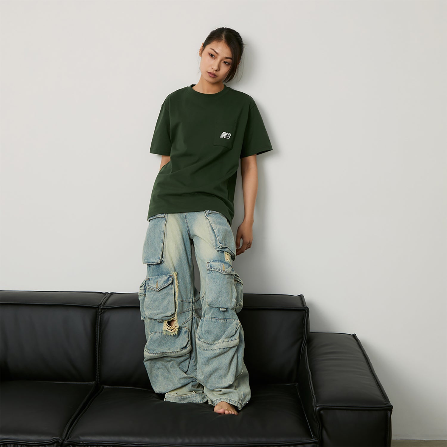 New Balance x Tombonia Graphic T-shirt Lifestyle Asia Sizing 'Green' AMT42336-KOU