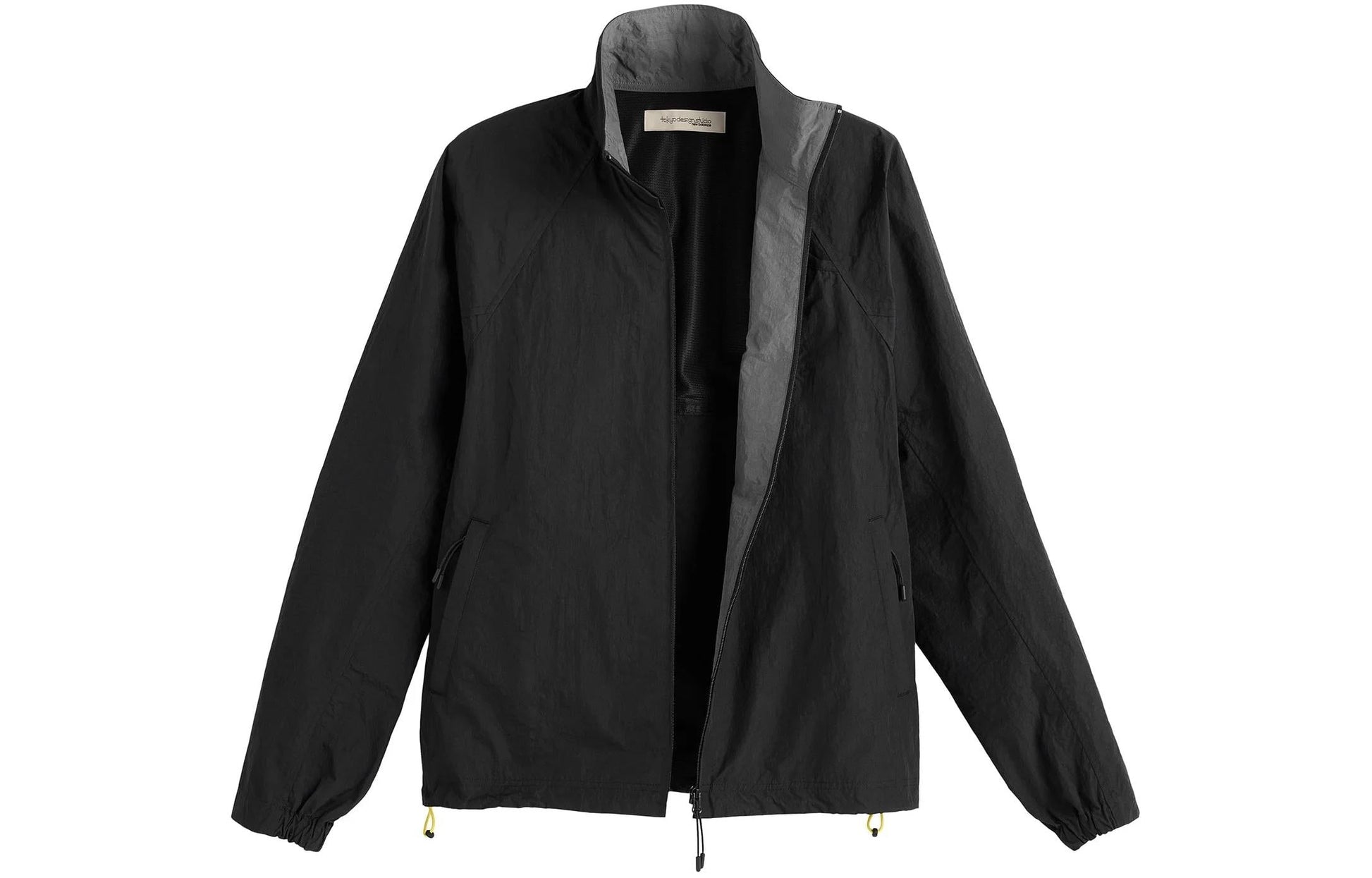 TOKYO DESIGN STUDIO New Balance Nylon Wind Jacket Asia Sizing 'Black' UJ45170-BK