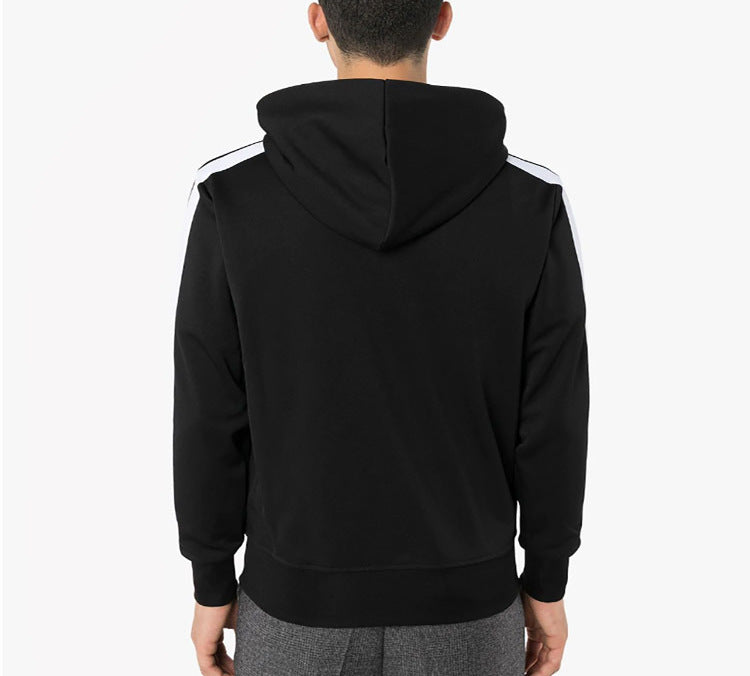 Men's PALM ANGELS Logo Sports Jacket Black PMBD025E20FAB0031001