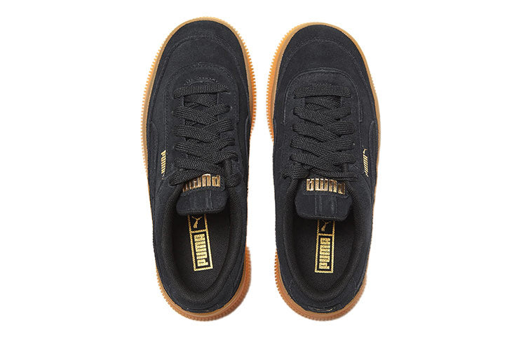 (WMNS) PUMA Deva Suede 'Black Gold' 372423-07