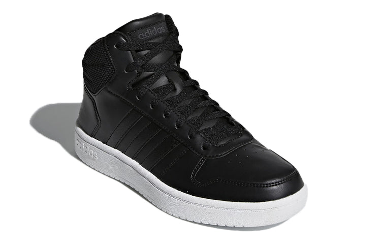 (WMNS) adidas Hoops 2.0 Mid 'Black White' B42100
