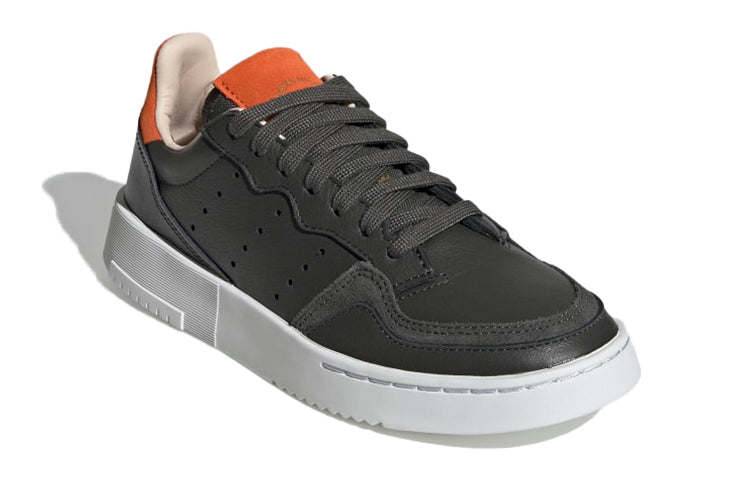 (GS) adidas originals Super Court J 'Dark Green Orange' EF9204