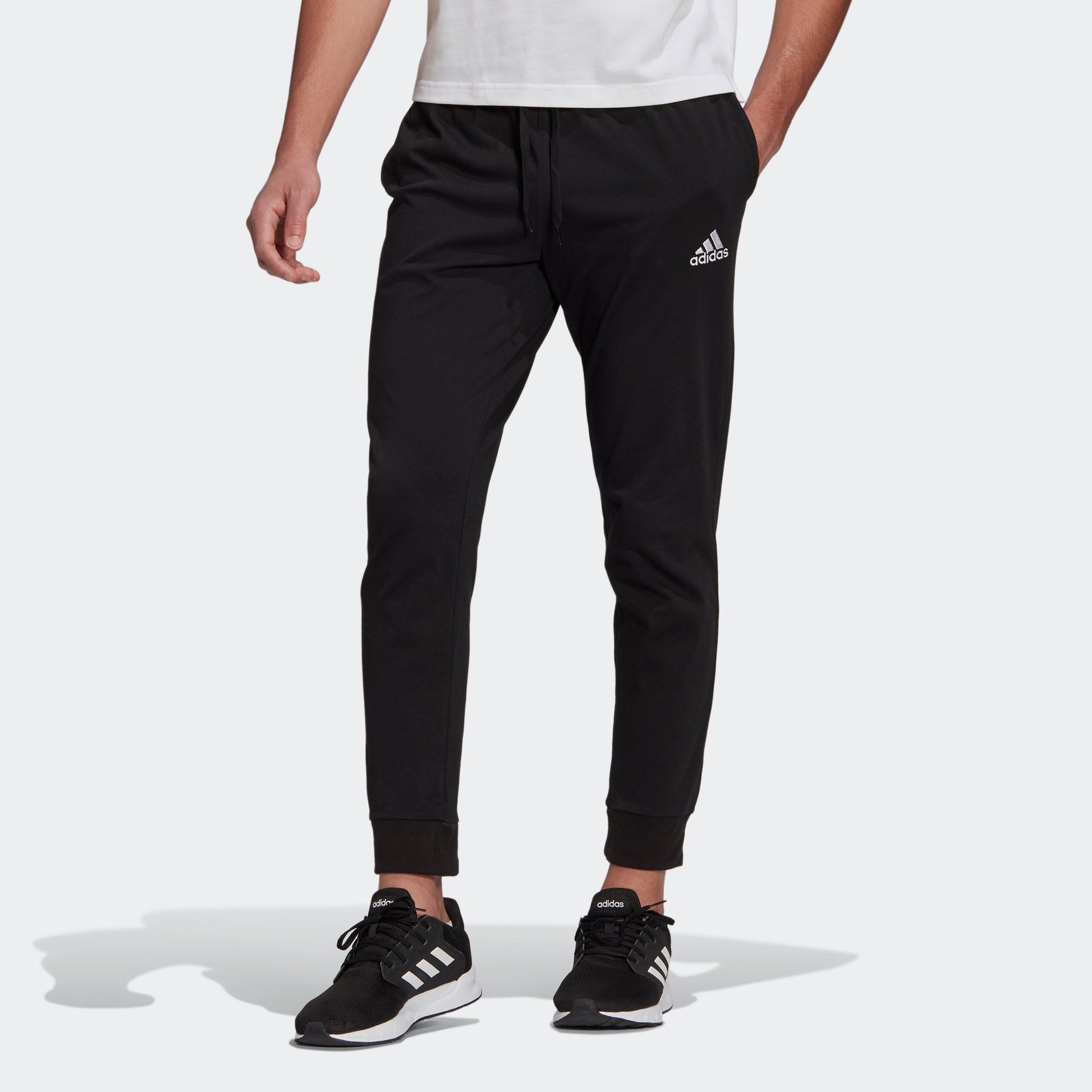 adidas M Sl Sj Tc Pt Knit Bundle Feet Sports Pants Black GK9226