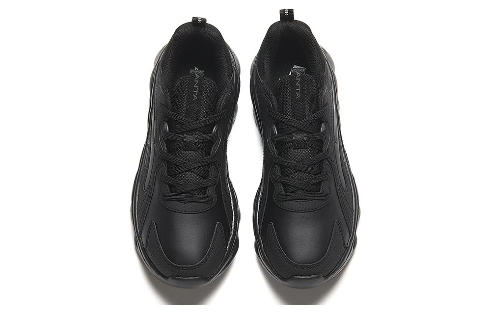 (WMNS) ANTA Running Series Sneakers 'Black' 122245574-8