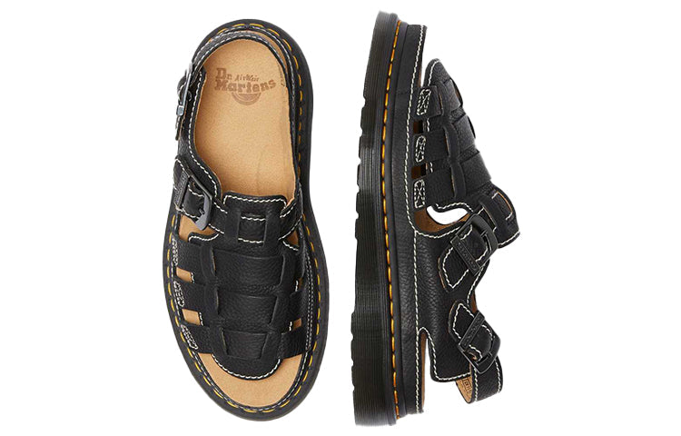 Dr. Martens 8092 Thick Sole Black Sandals 24830001