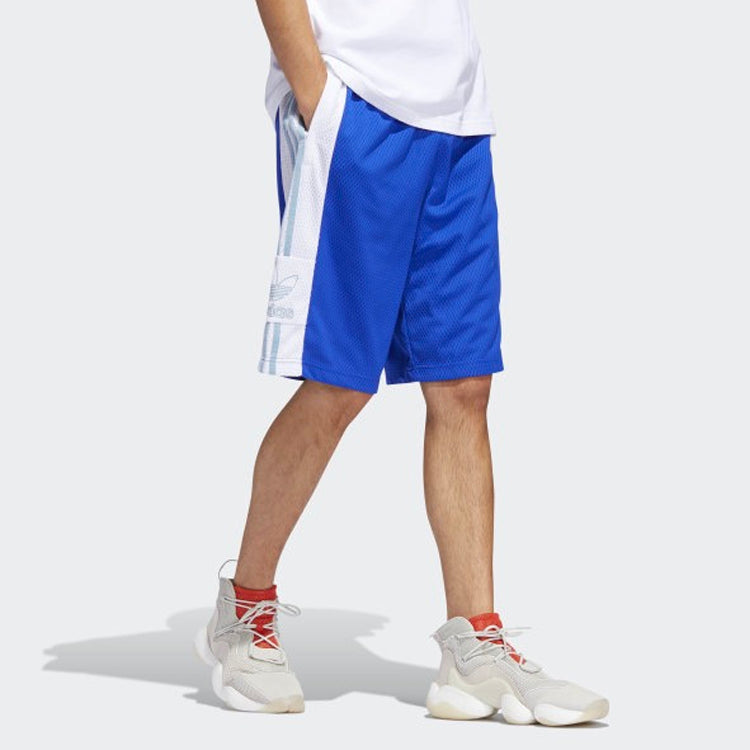 Men's adidas originals Mesh Retro Sports Blue Shorts DV3185