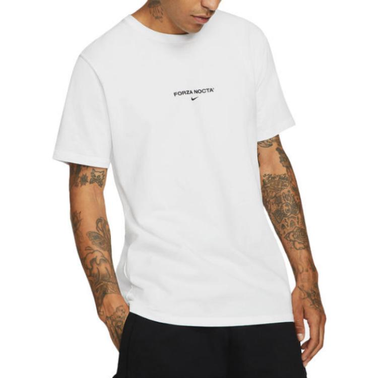 Nike x NOCTA Drake Casual Short Sleeve T-Shirt 'White' DA3936-100