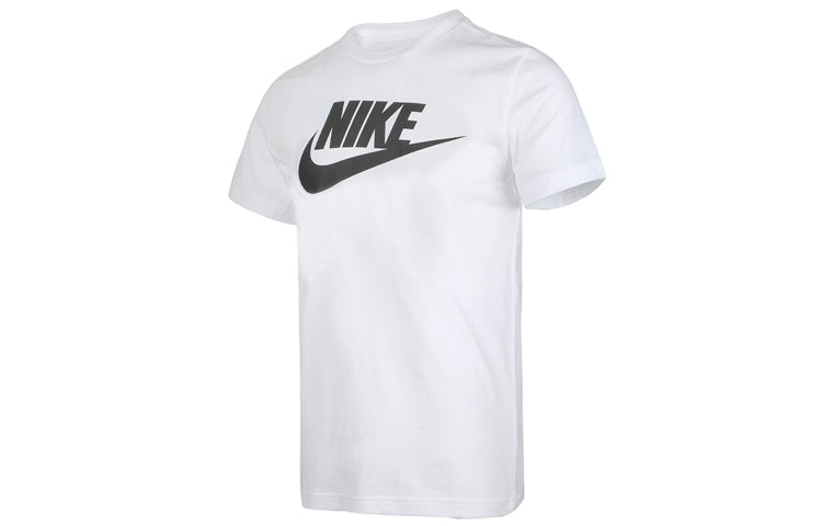 Nike Sportswear Alphabet Logo Printing Breathable Short Sleeve White BV0629-100