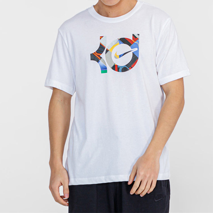 Nike Dri-FIT KD Durant Printing Basketball White BQ3606-101