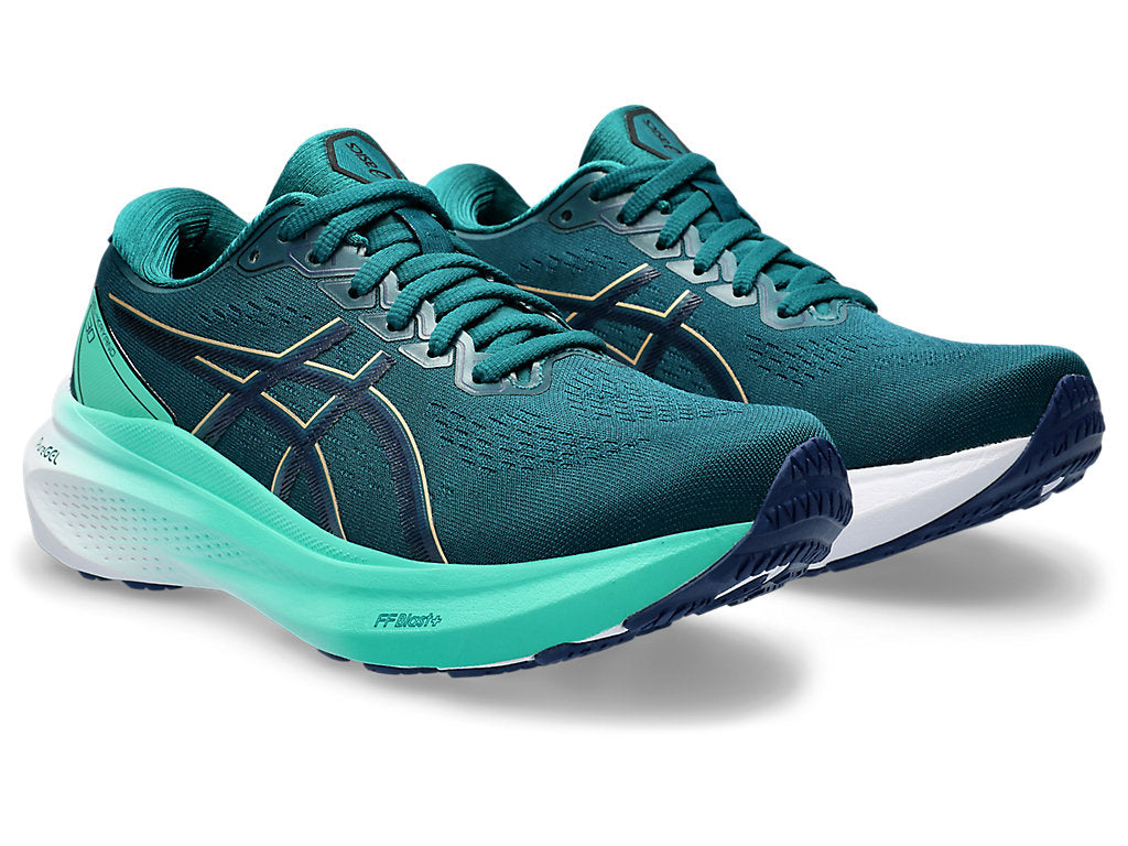 (WMNS) ASICS Gel-Kayano 30 Running Sneakers 'Teal White' 1012B357-301