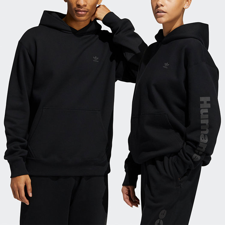 adidas Pw Bf Bas Hood Basic Sporty Terry Hooded Sweater Unisex Black GT4326