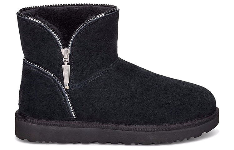 (WMNS) UGG Classic Novelty Mini Florence 'Black' 1110697-BLK