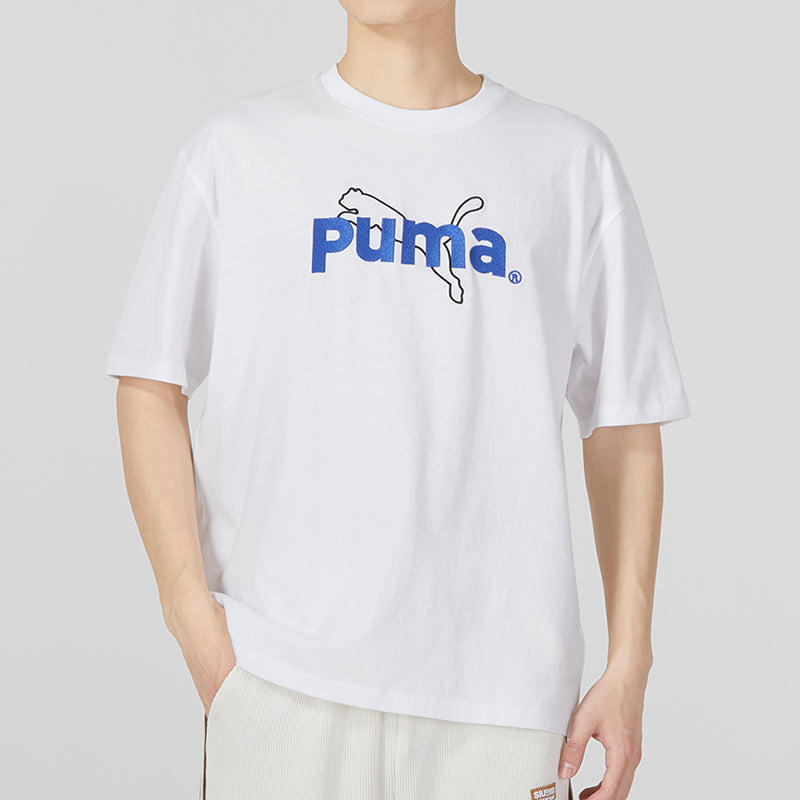 PUMA Team Graphic Shirt 'White' 621987-02