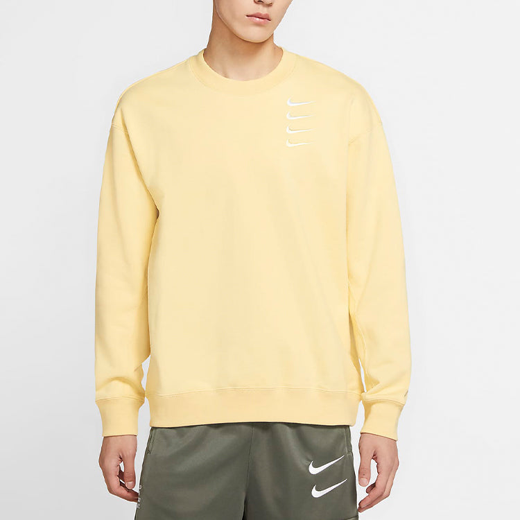 NikeSwoosh Sportswear French Terry Men Yellow DB9408-742