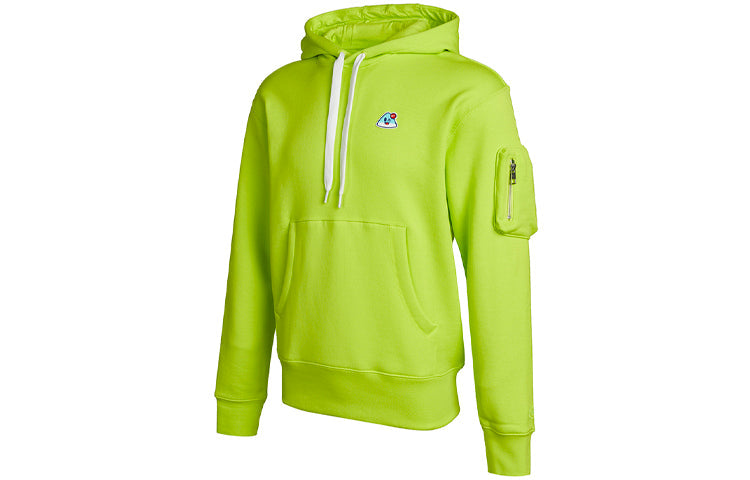 Nike Men's Sportswear Airmoji Ft W Cartoon Patch Sports Hooded Pullover For Green DA8738-389