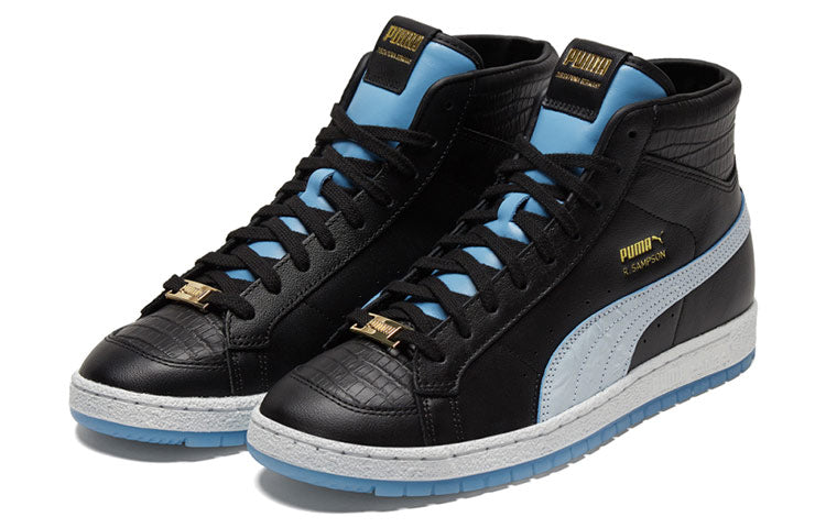 PUMA Unisex Ralph Sampson 70 Mid Layer Sneakers Black/Blue 383541-01