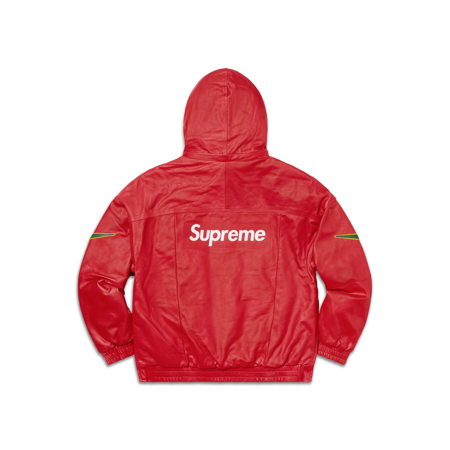 Nike x Supreme Nike Leather Anorak 'Red' CK6218-687