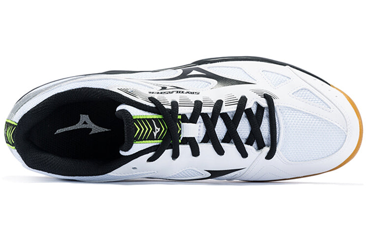 Male Mizuno Sky Blaster Badminton shoes 'White Black' 71GA194510