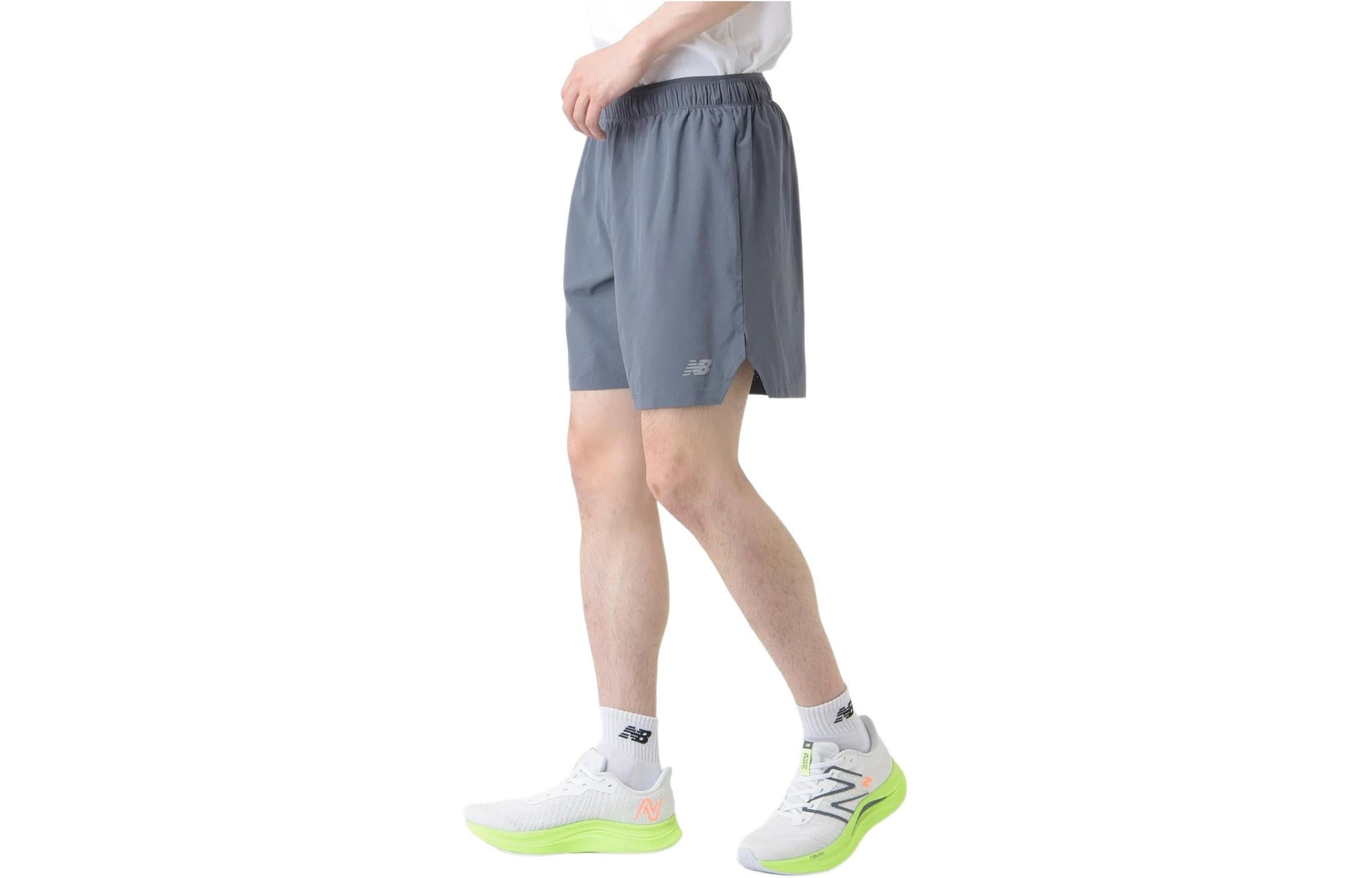 New Balance RC Short 7" Asia Sizing 'GT Graphite' MS41283-GT