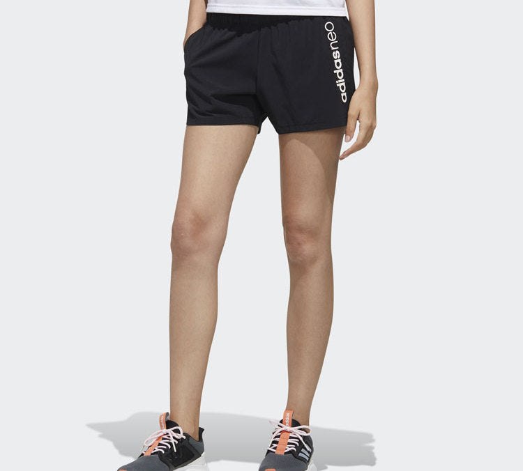 (WMNS) adidas neo W Cs Sports Black Shorts FN6443