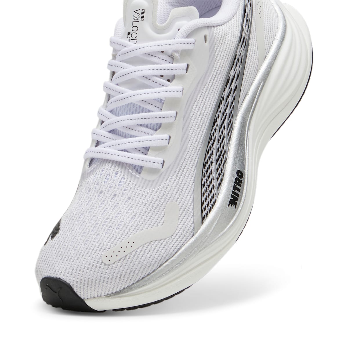(WMNS) PUMA Velocity Nitro 3 'White Silver' 377749-05