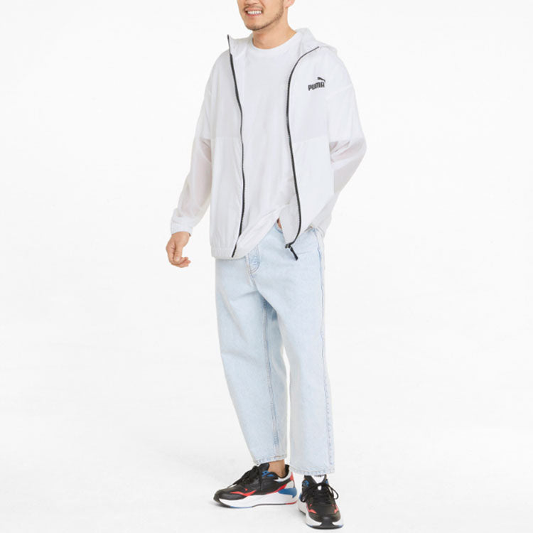 PUMA Packable Windbreaker 'White' 849444-02
