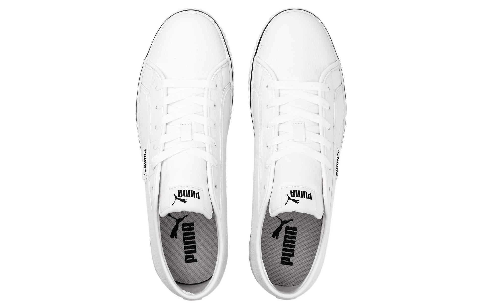 PUMA Ever LoPro Casual Skate Shoes Unisex White Black 383031-01