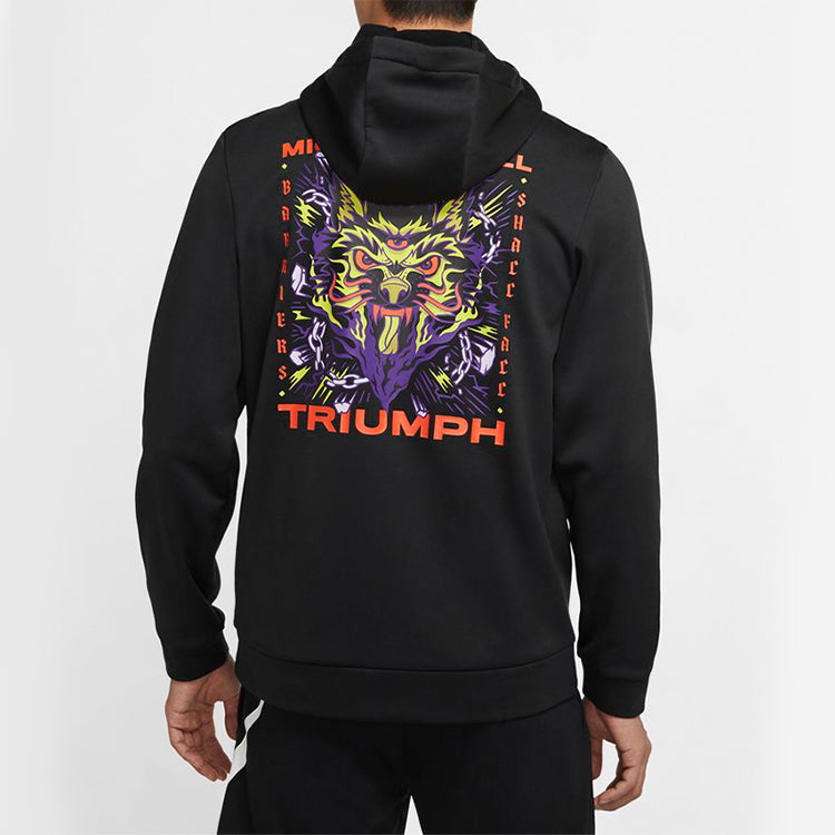 Nike Therma Dri-FIT Full-length zipper Cardigan Training hoodie Black CK4588-010