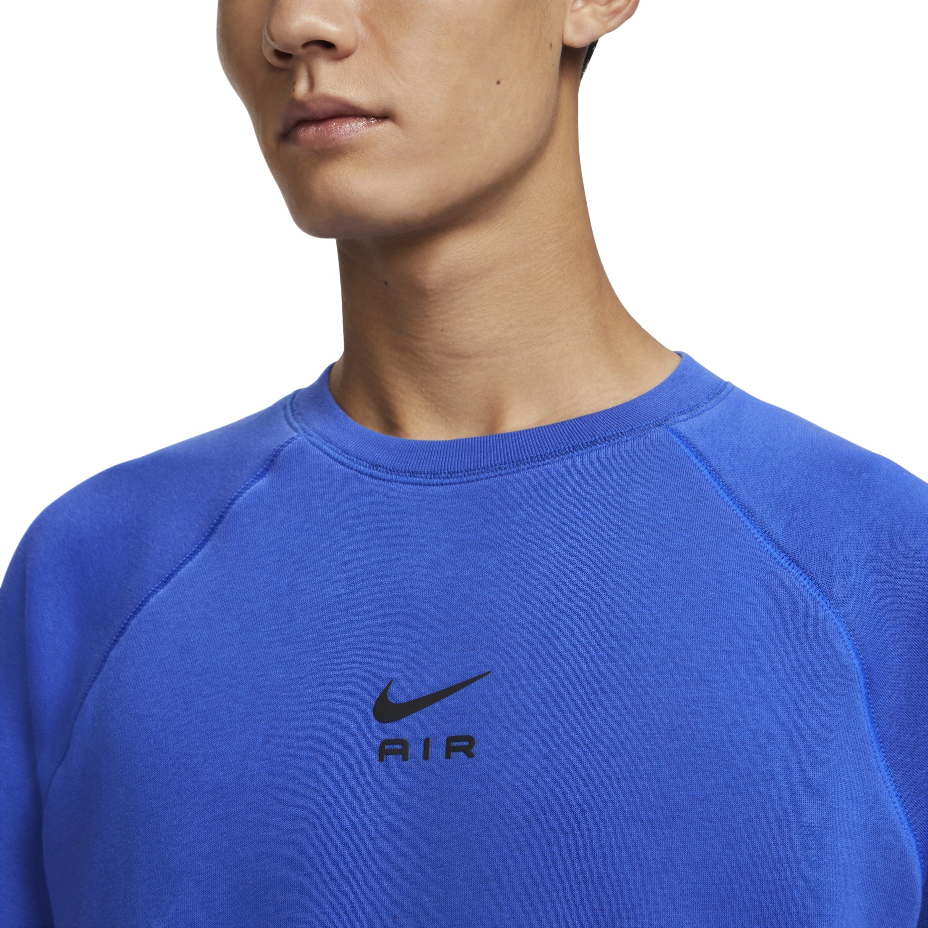 Nike Air Fleece Crew Sweatshirt 'Blue' FB7204-480