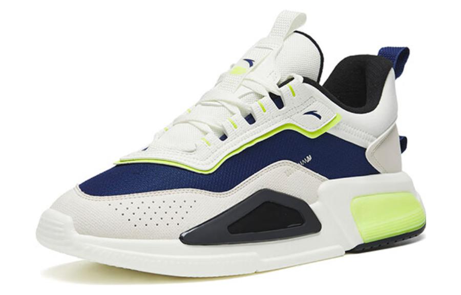ANTA Magic Cube Low 'Grey Navy Neon Green' 112248808-7