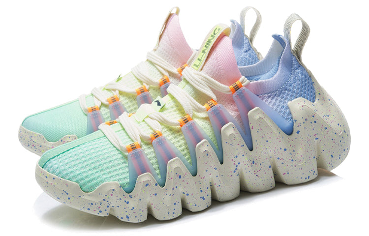 (WMNS) Li-Ning Crazy Run Flex 'Snow Purple Blue' ARKR008-1