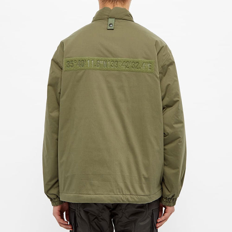 WTAPS Multiple Pockets Stand Collar Cargo Jacket Unisex Brown 192WVDT-JKM04-OD