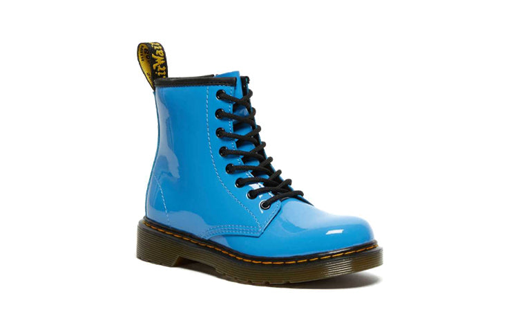 (PS) Dr.Martens Vegan 1460 Patent Leather Boots 'Blue' 27107416