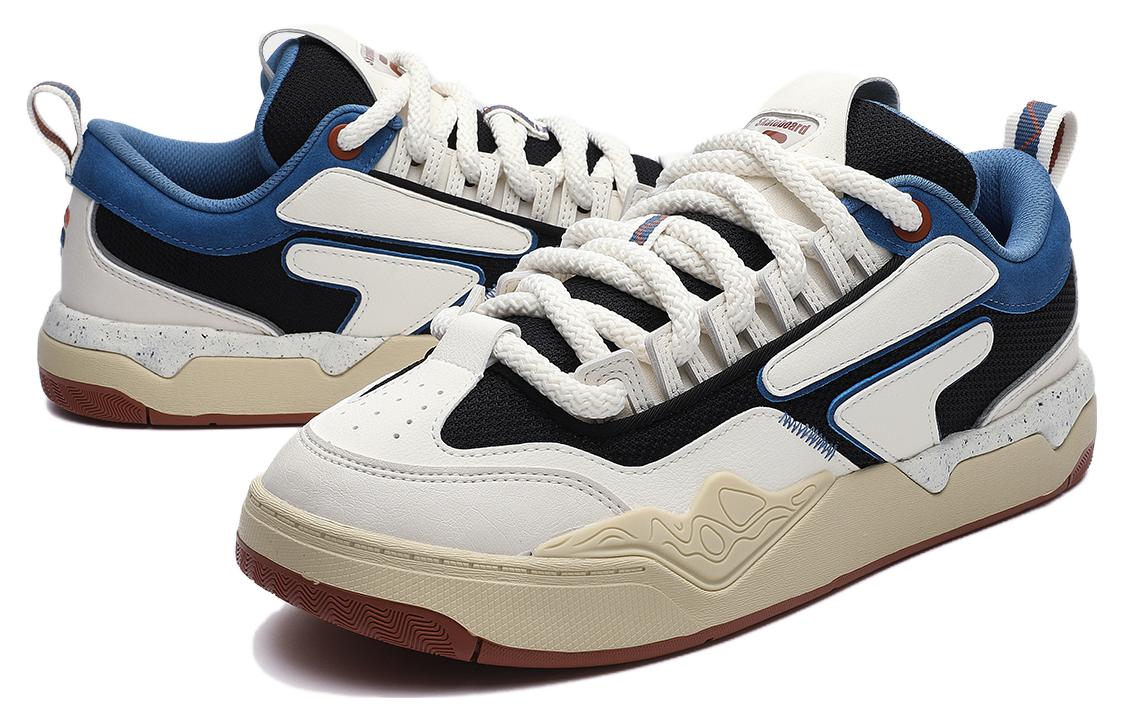 FILA Nollie Skate Shoes 'White Blue' T12M332301FBA