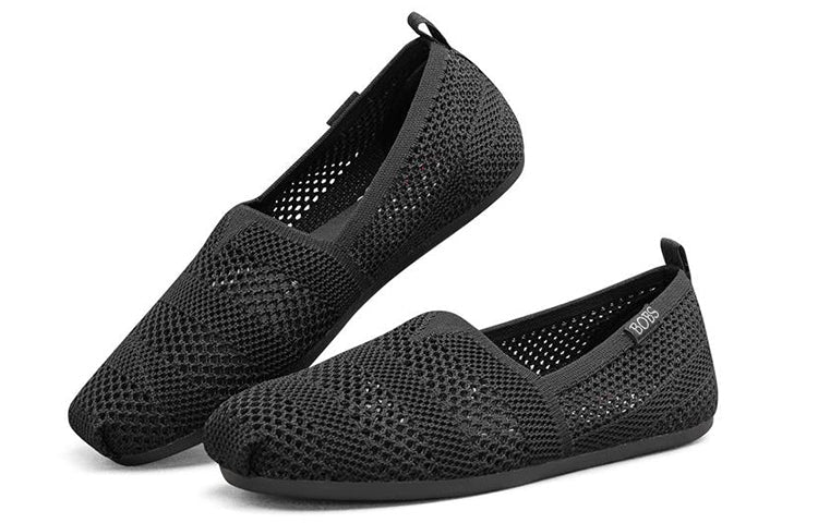 (WMNS) Skechers Bobs Plush 'Black' 33406-BBK