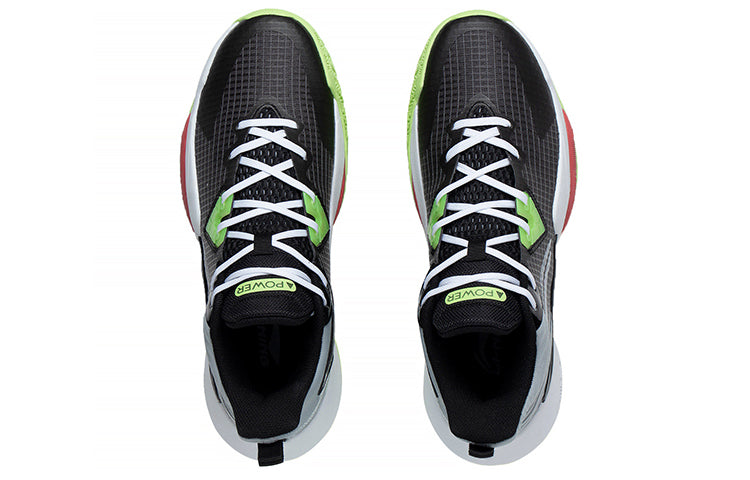 Li-Ning Power 8 Mid 'Black Grey green' ABPS073-1
