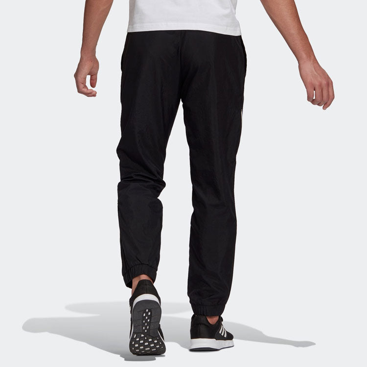 adidas Unisex M Favs Logo Printing Woven Trousers Black GK9481