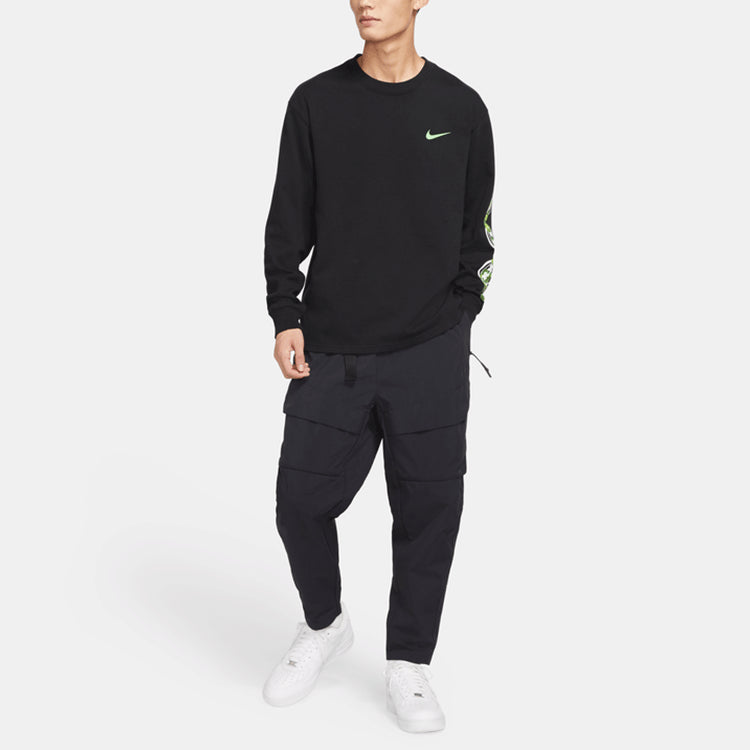 Men's Nike Sportswear Tech Pack Unlined Woven Cargo Casual Pants/Trousers Black DM5539-010