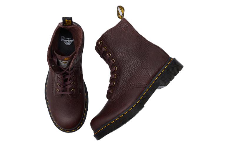 Dr. Martens 1460 Pascal Genuine Leather Boots Red/Brown 24993257