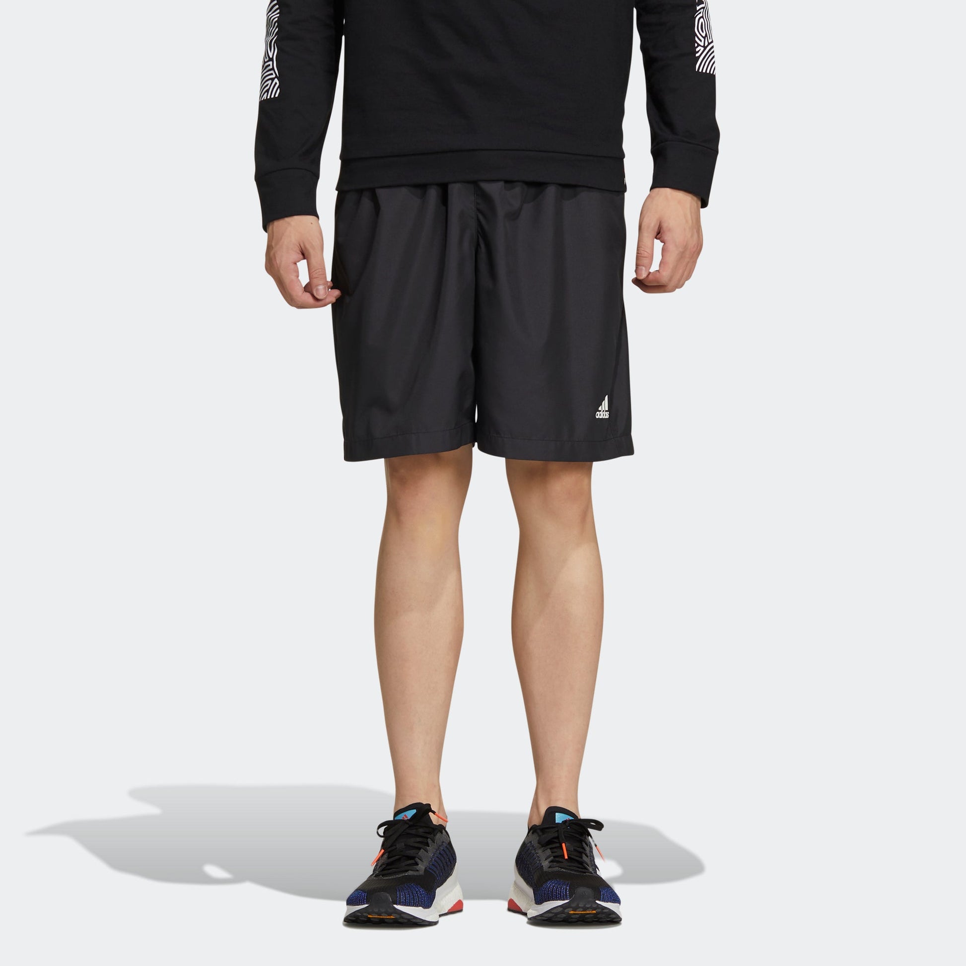 adidas Tyo Wv Sh M Casual Sports Lacing Breathable Shorts Black GD4971