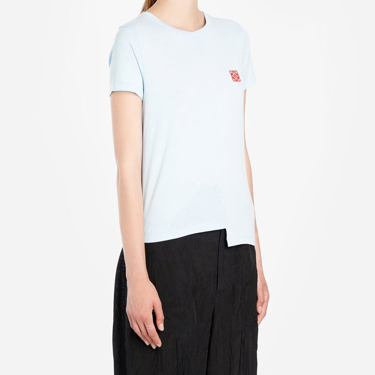 LOEWE Logo Short Sleeve Light Blue S6299062CR