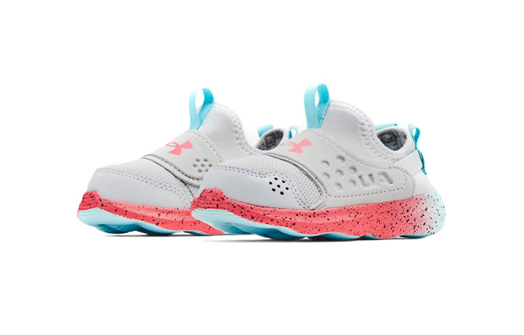 (TD) Under Armour Runplay Fade Running Shoes 'Grey Pink' 3025397-100
