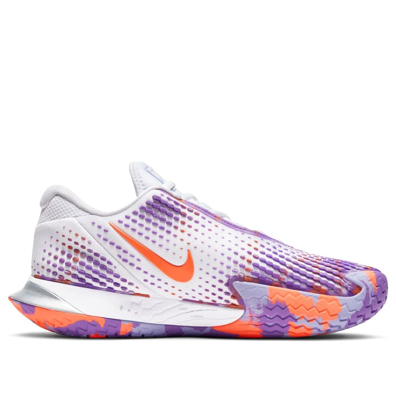 (WMNS) Nike Court Air Zoom Vapor Cage 4 'White Purple Pulse' CD0431-103