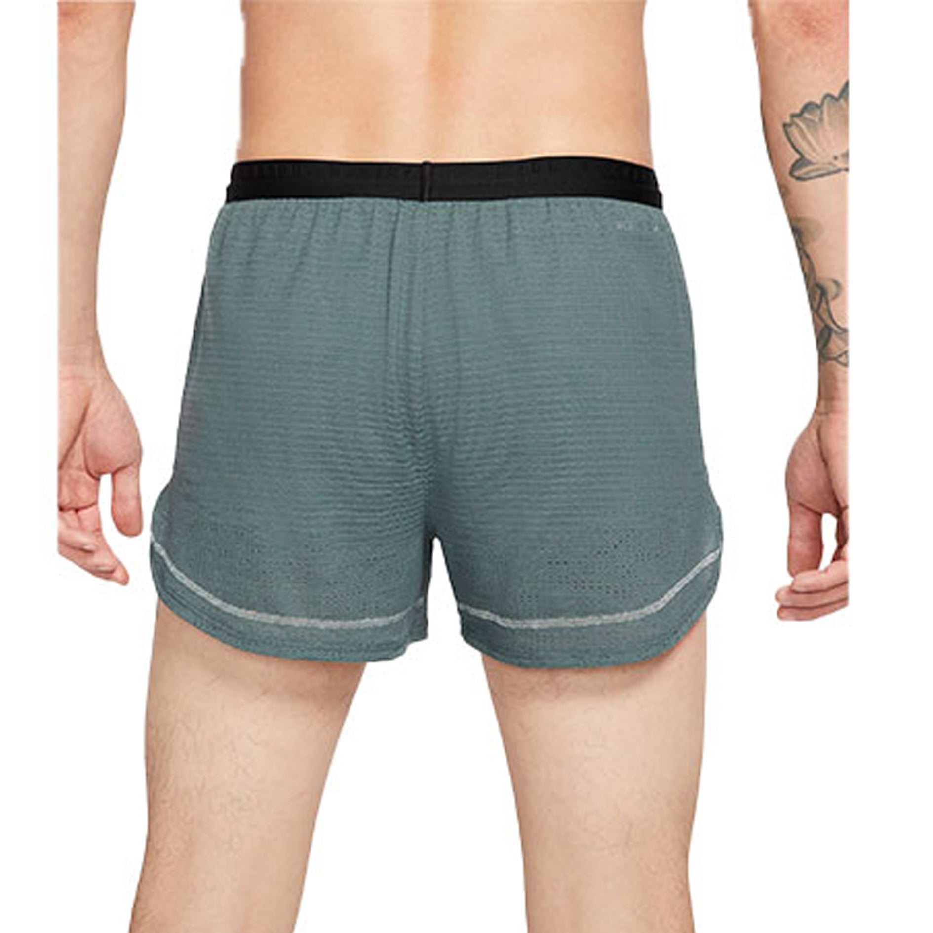 Nike Dri-fit Run Division Pinnacle Casual Single Color Running Breathable Fabric Shorts Men's Green DA1295-387